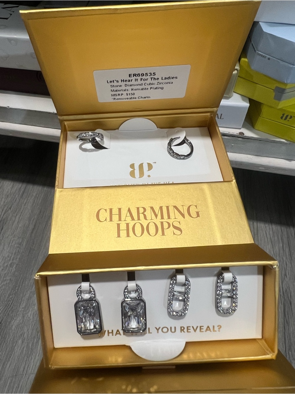 Bomb Party BP Charming Hoops